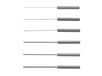 Cooley Coronary Dilators, Aluminum, Malleable Shaft, 5" (12.5 Cm), 0.5 Mm Shaft